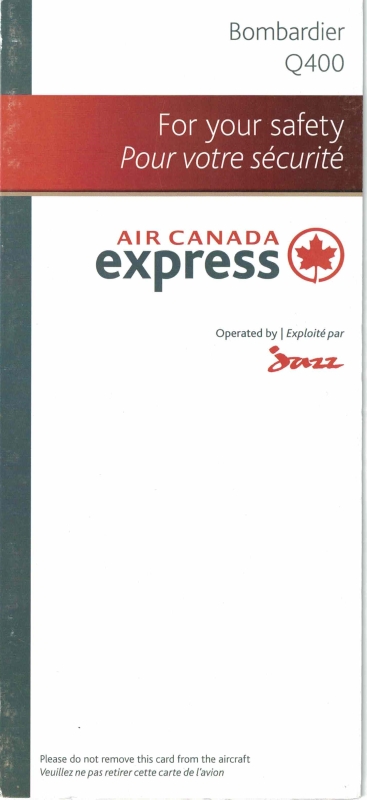 Air Canada express	 Q400