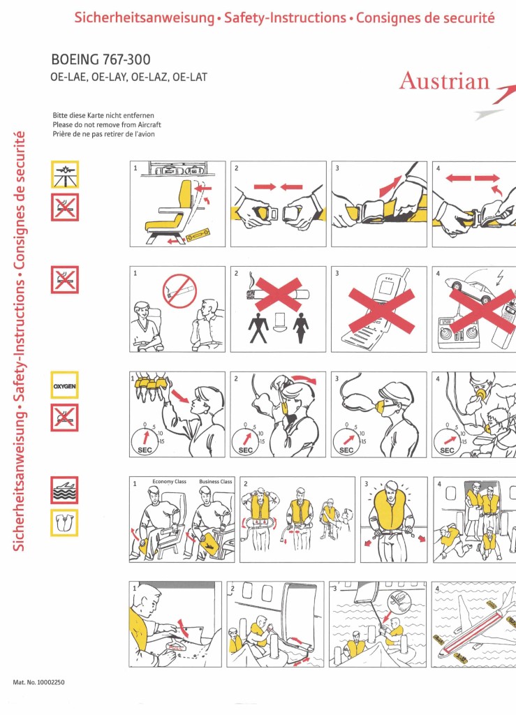Austrian B767-300 OE-LAE, OE-