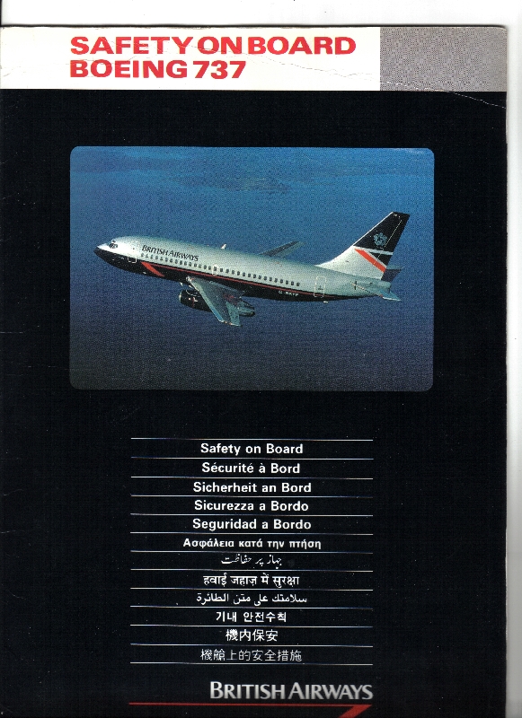 British Airways B737