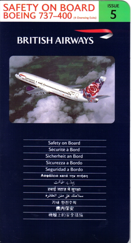 British Airways B737-400