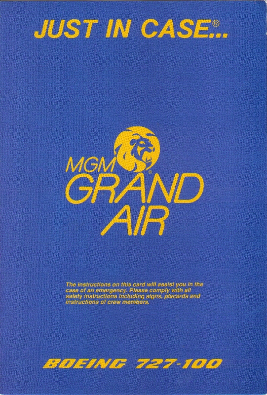 MGM Grand B727-100