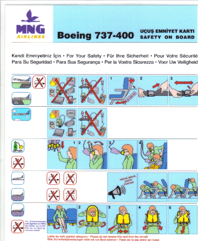 MNG Airlines B737-400