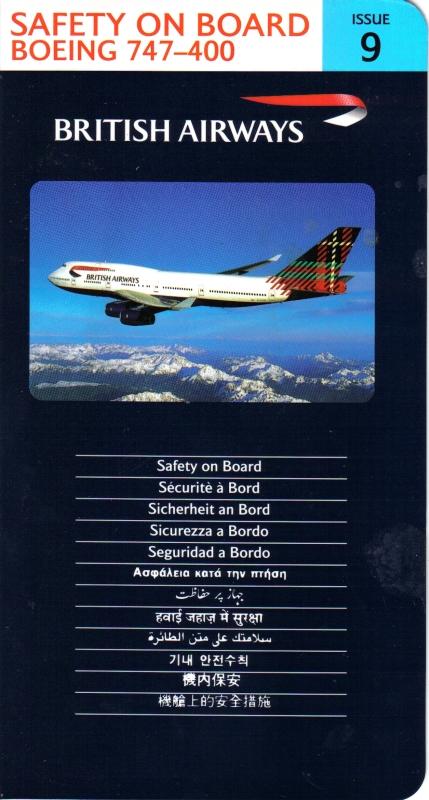 British Airways B747-400