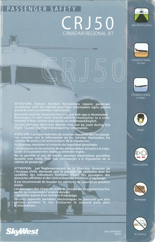 SkyWest Airlines CRJ50