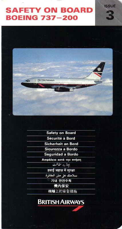 British Airways B737-200