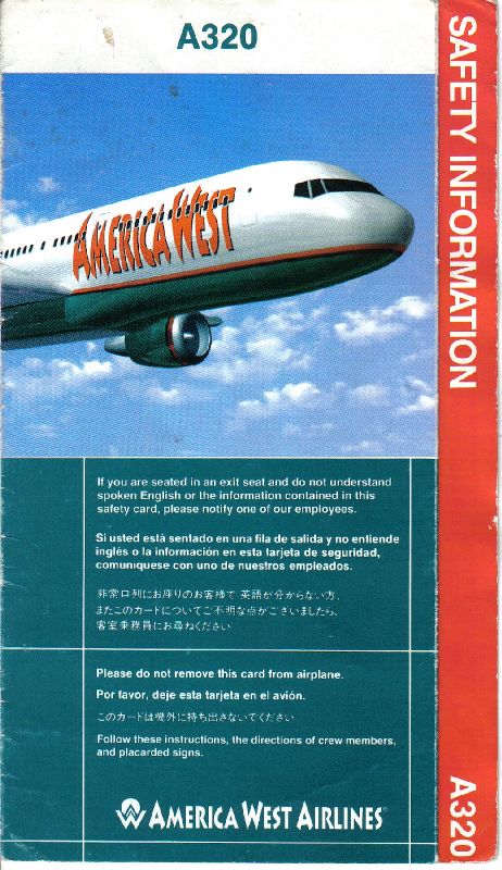 America West Airlines A320