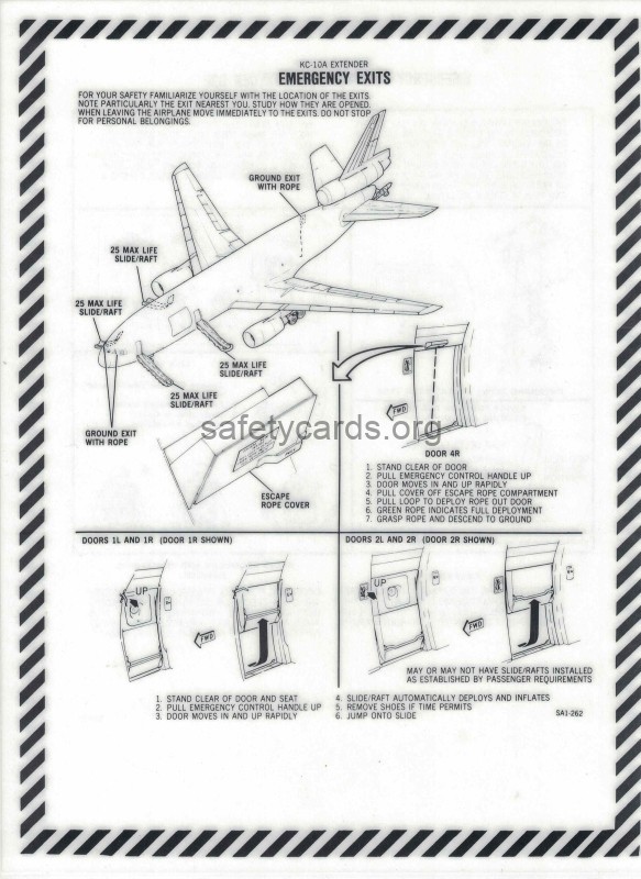 safety card