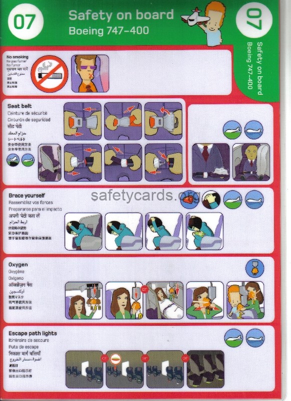 safety card