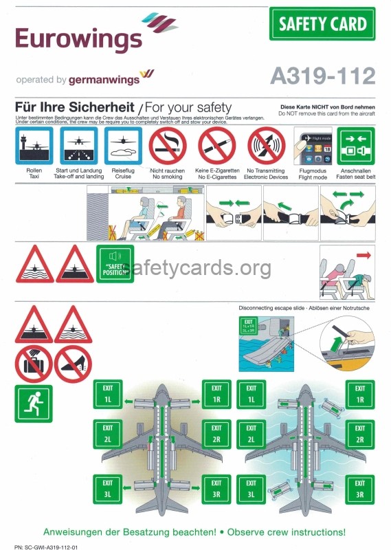 safety card