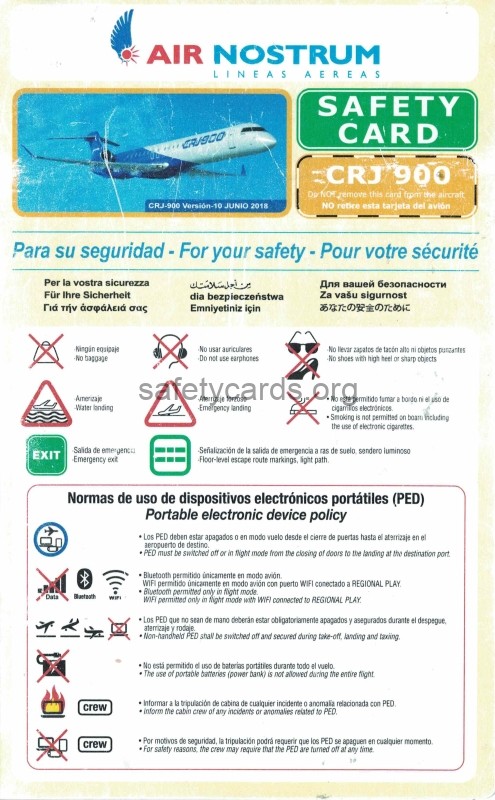 safety card