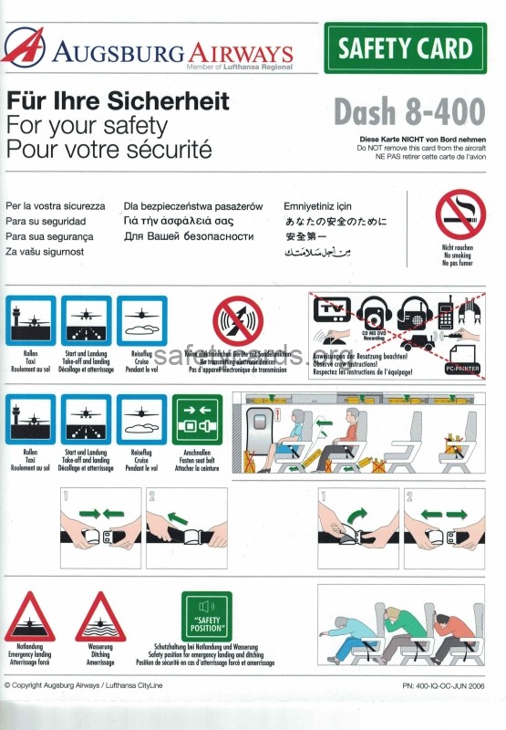 safety card