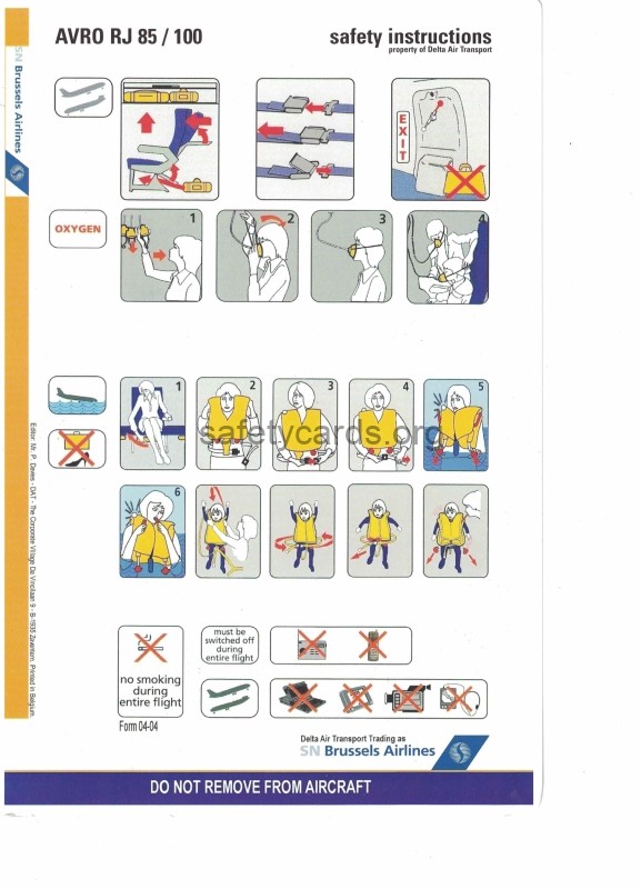 safety card
