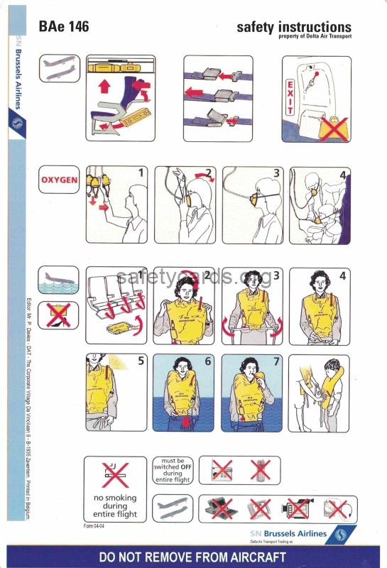 safety card