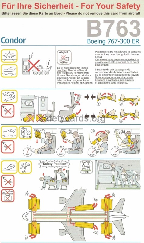 safety card