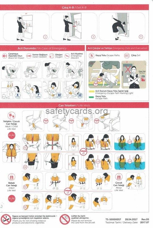 safety card