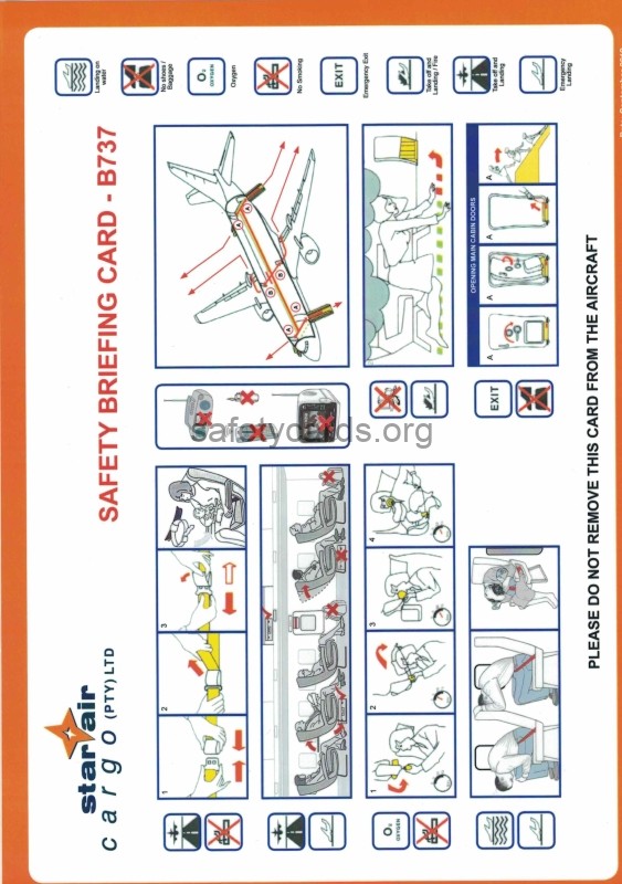 safety card