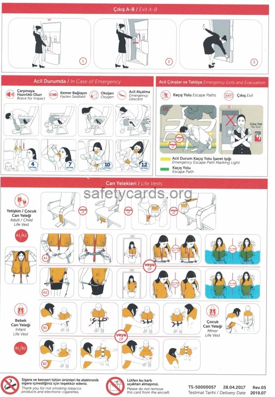 safety card