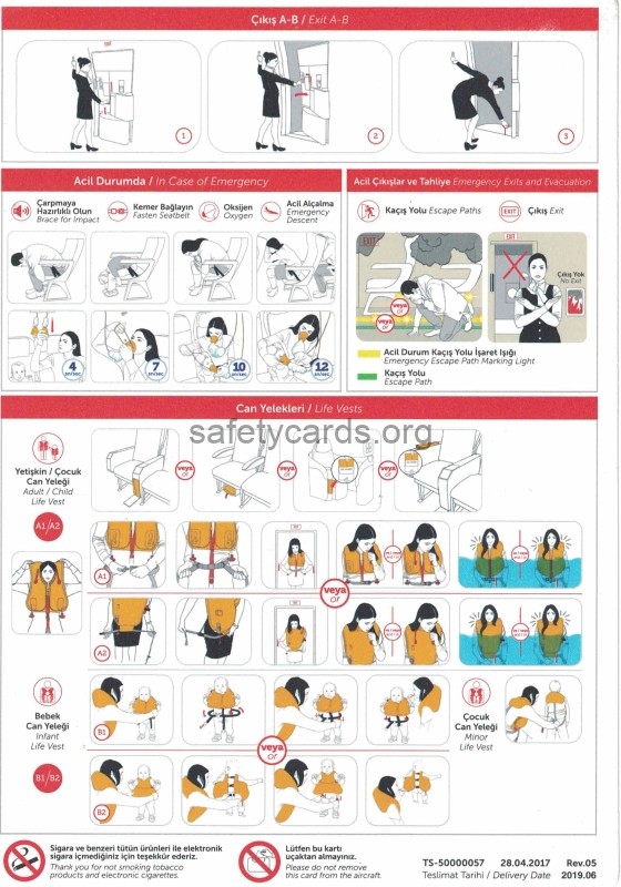 safety card