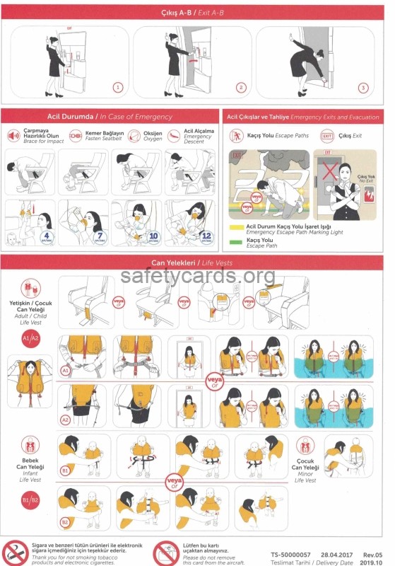 safety card