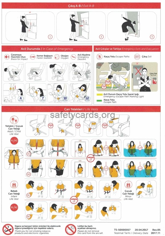 safety card