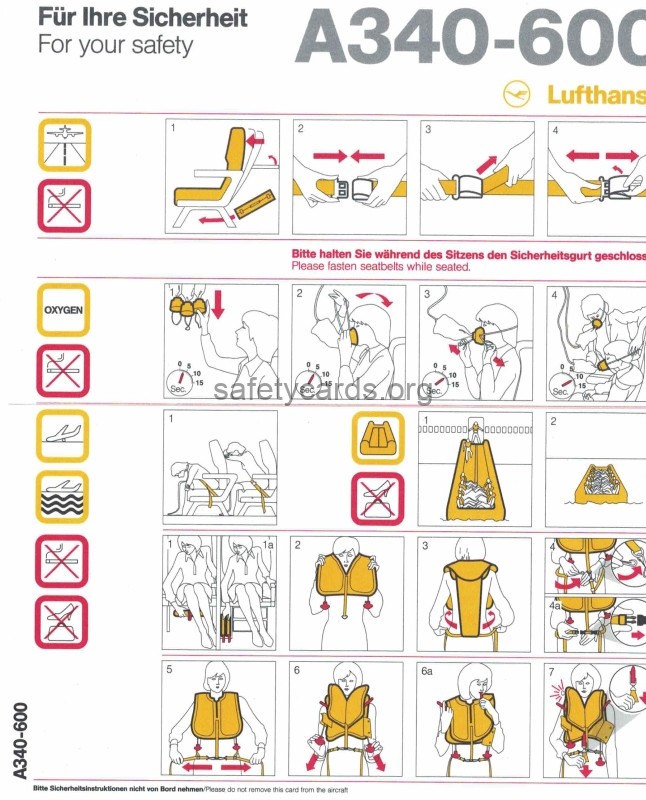 safety card