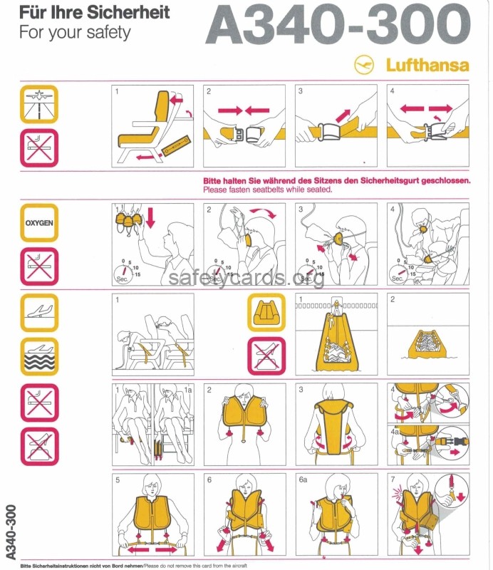 safety card