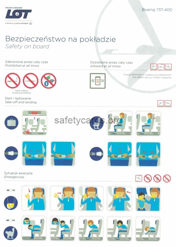 safety card