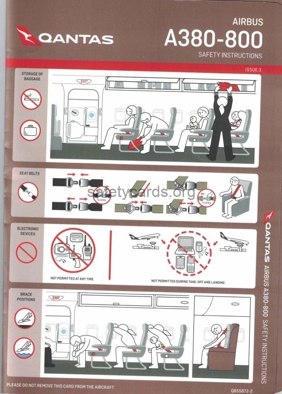 safety card