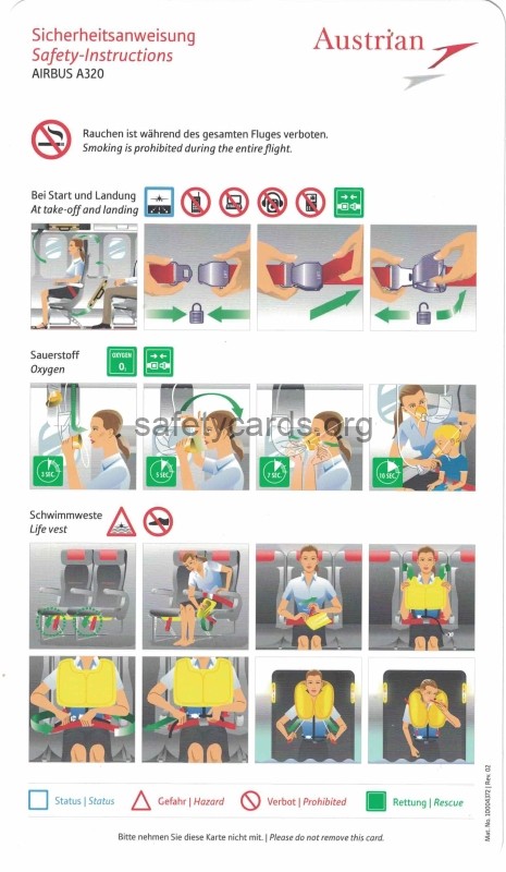 safety card