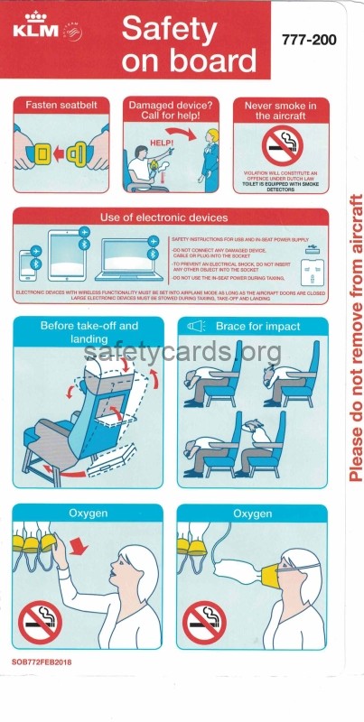 safety card