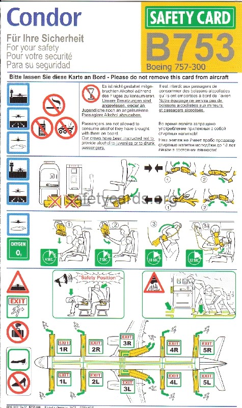 safety card