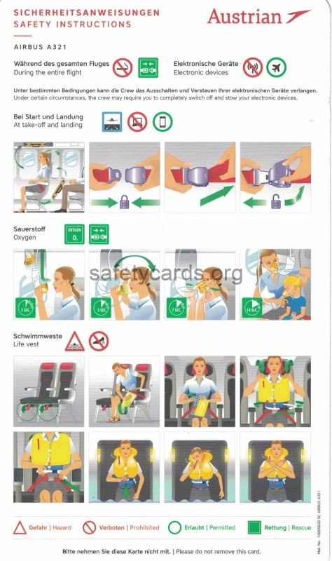 safety card