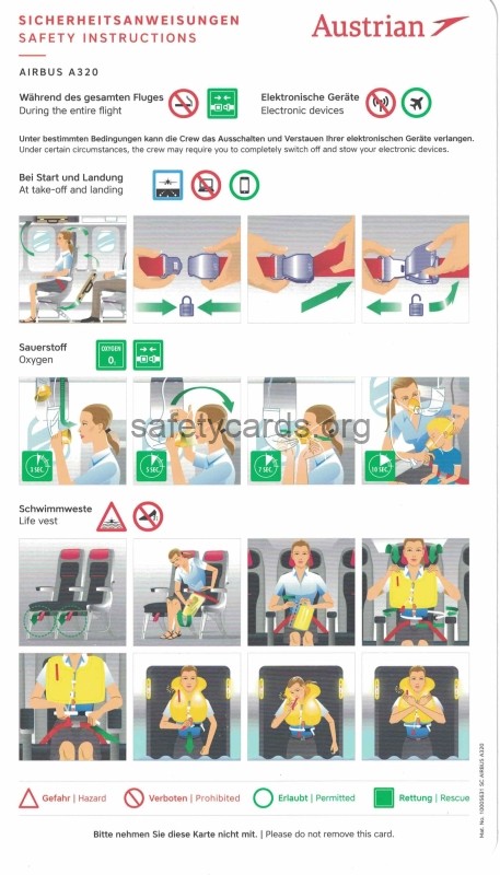 safety card