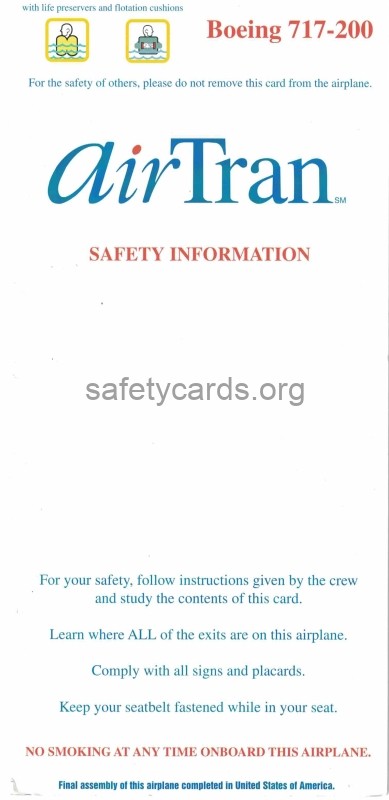 safety card