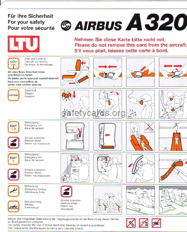 safety card