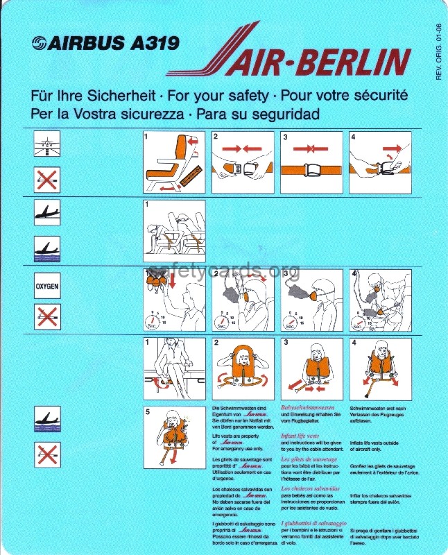 safety card