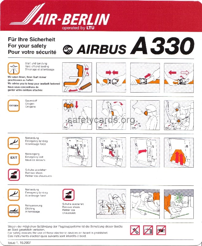 safety card
