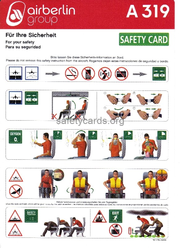 safety card