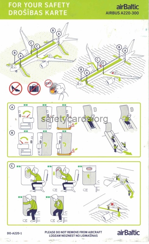safety card
