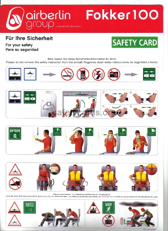 safety card
