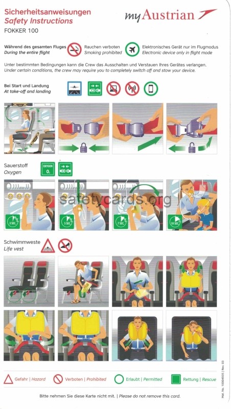 safety card