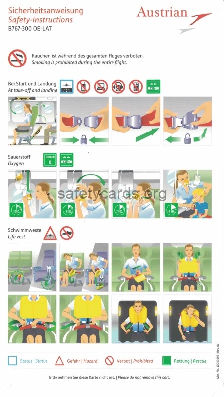 safety card