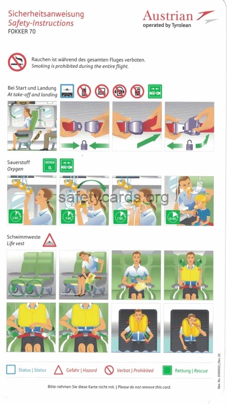 safety card