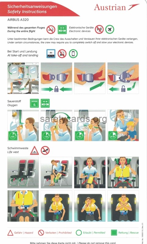 safety card