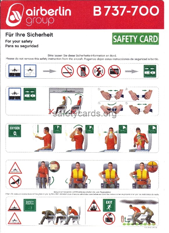 safety card