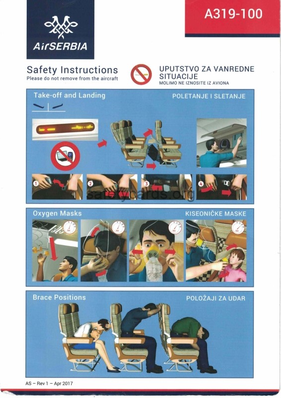 safety card