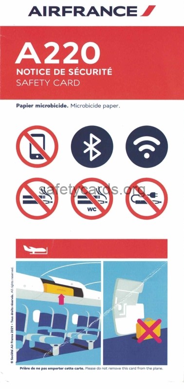 safety card