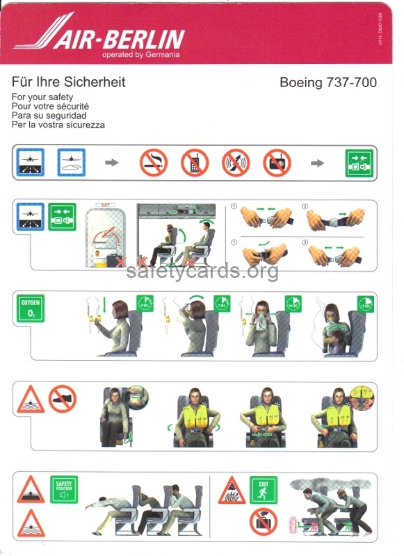 safety card