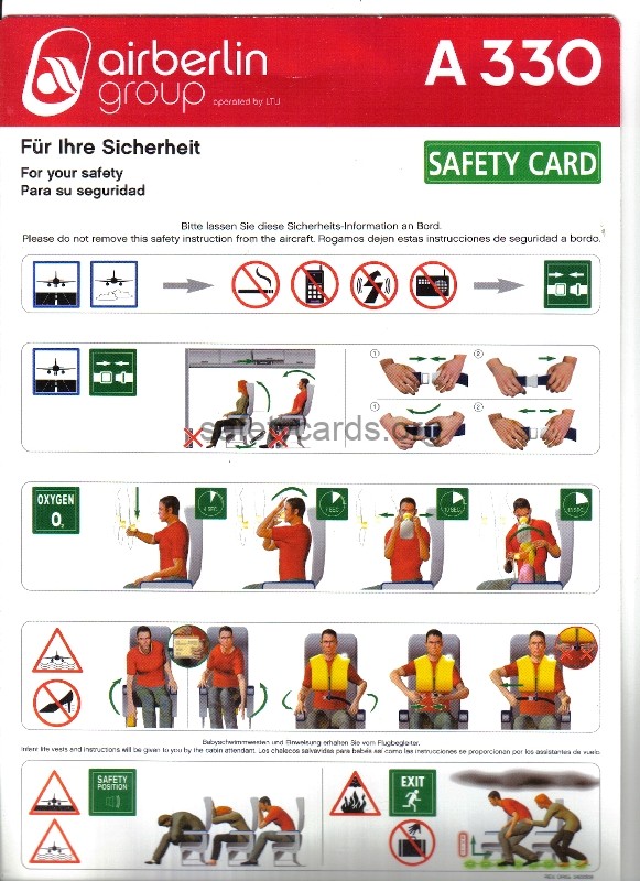 safety card