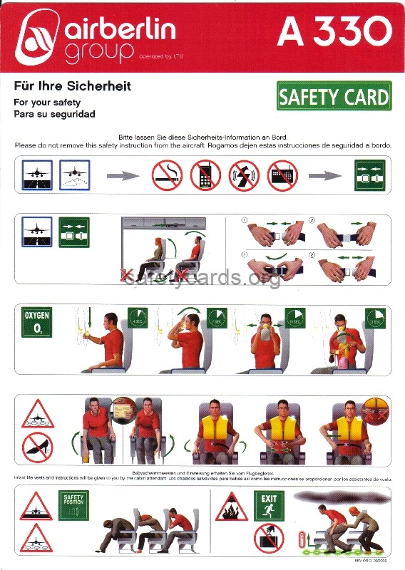 safety card